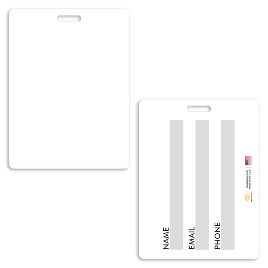 Create Your Own Luggage Tag - 3x4"