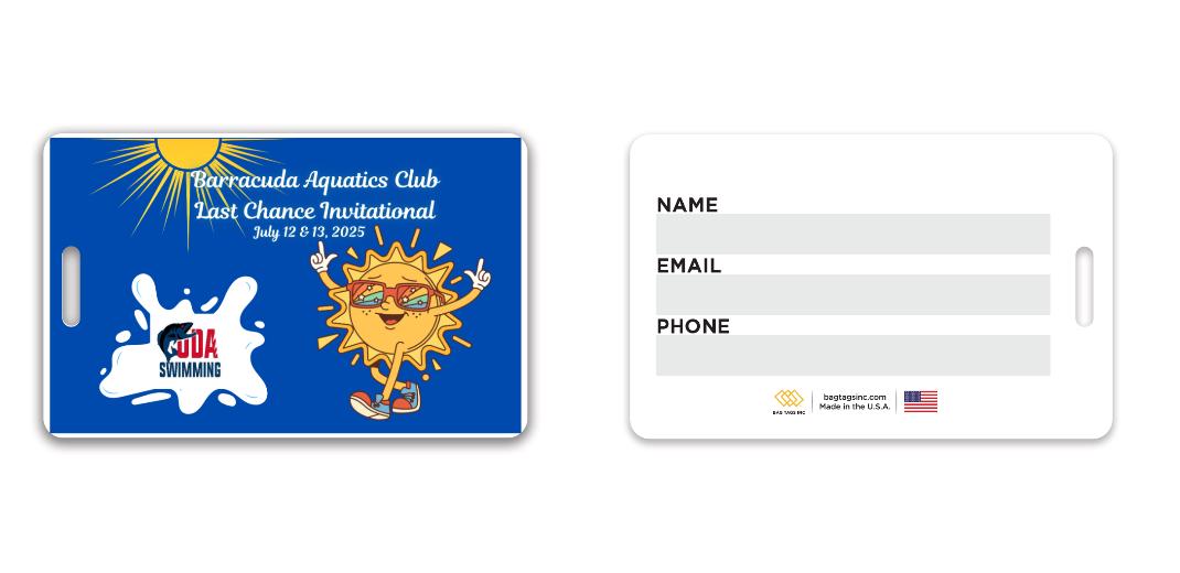 Create Your Own Luggage Tag - 2.125x3.375&#34;