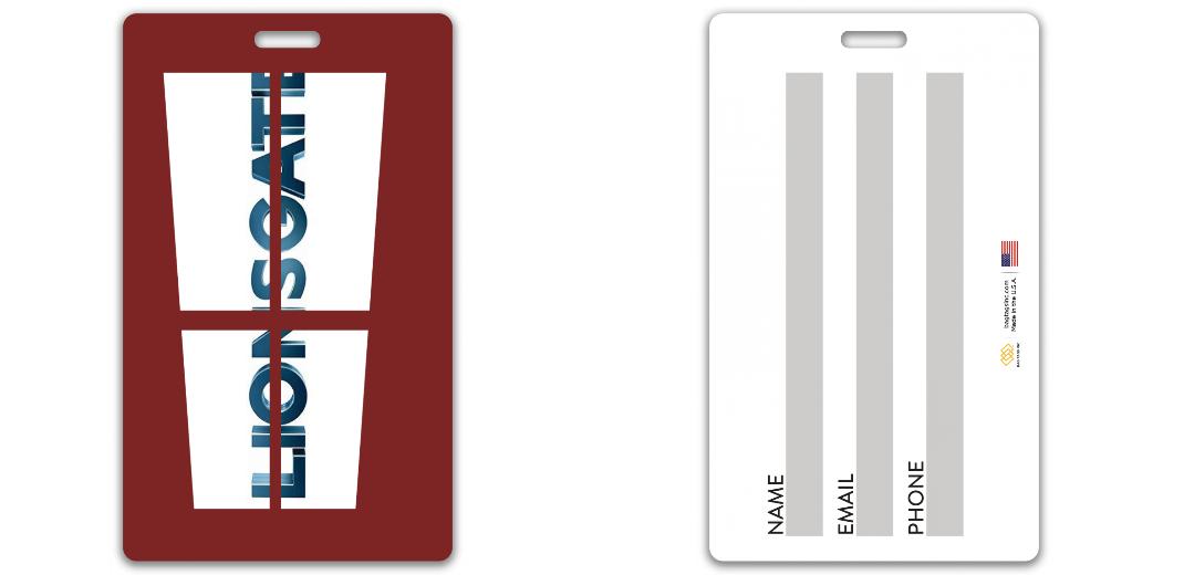 Create Your Own Luggage Tag - 3x5&#34;