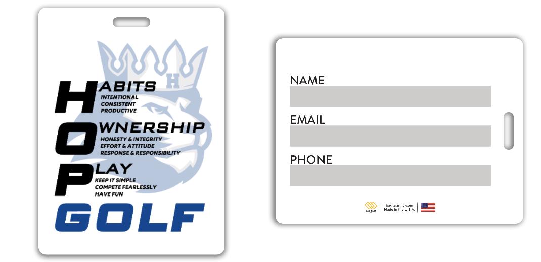 Create Your Own Luggage Tag - 3x4&#34;