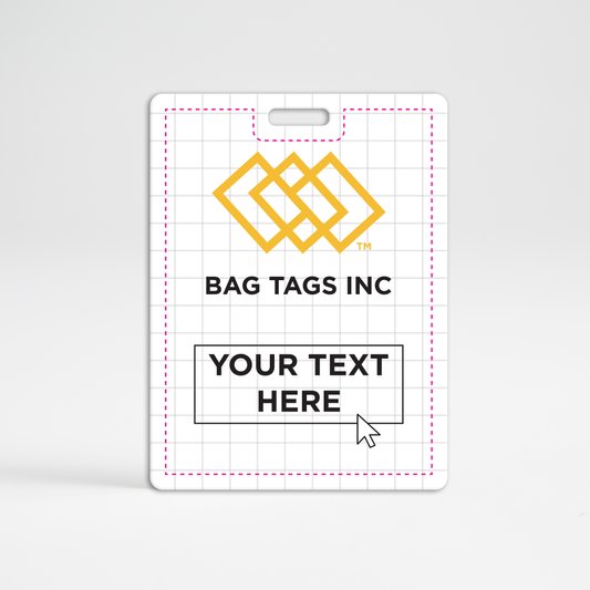 Create Your Own Luggage Tag - 3x4"