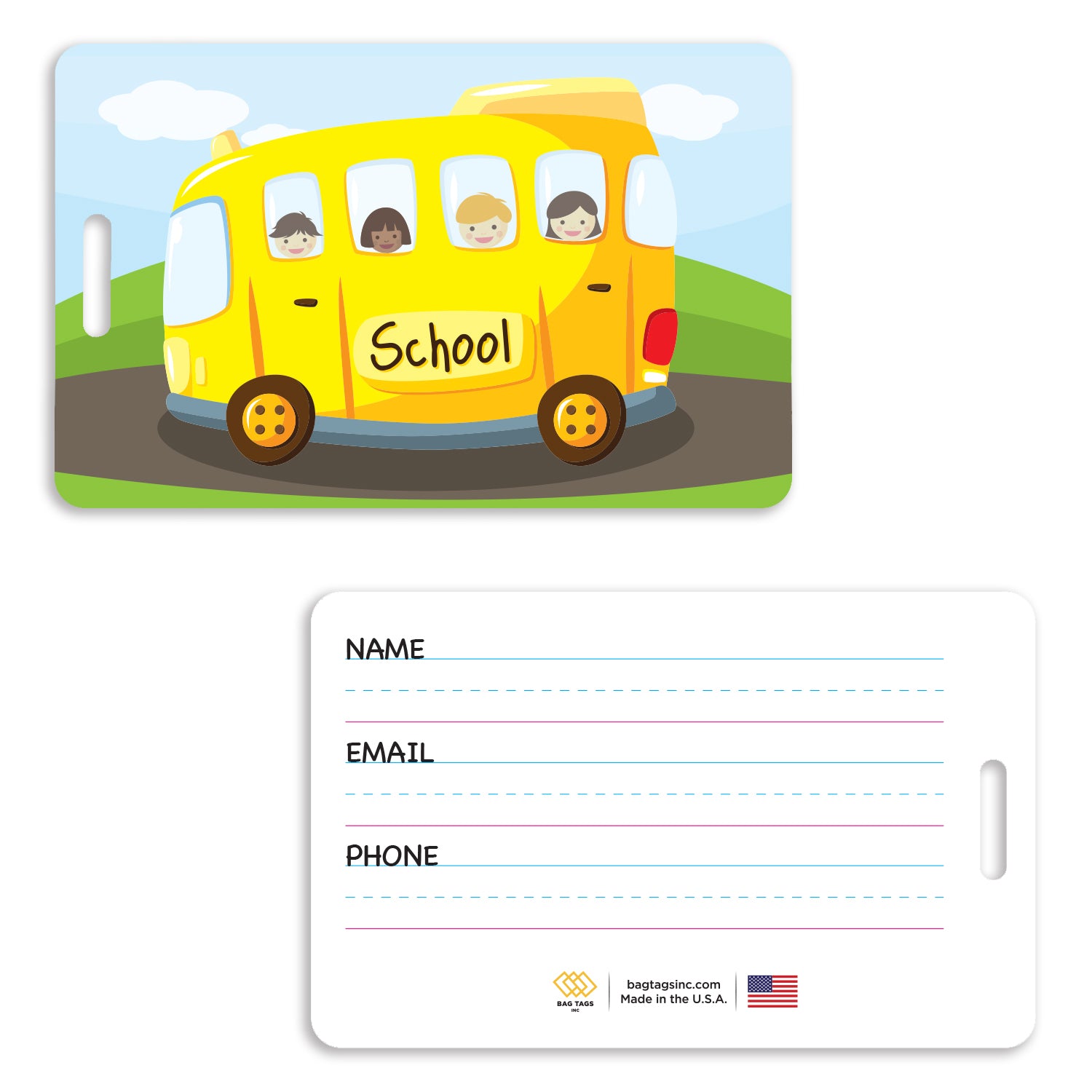 School Bus – Bag Tags, Inc.