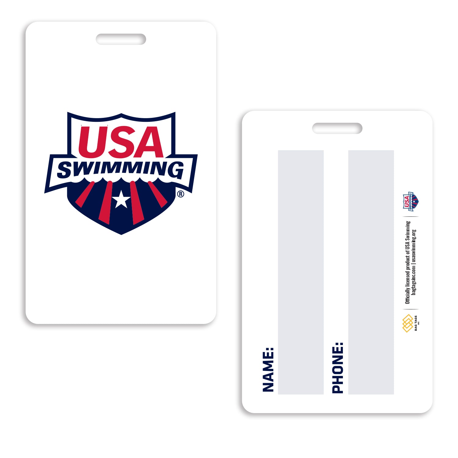 USA Swimming – Bag Tags, Inc.